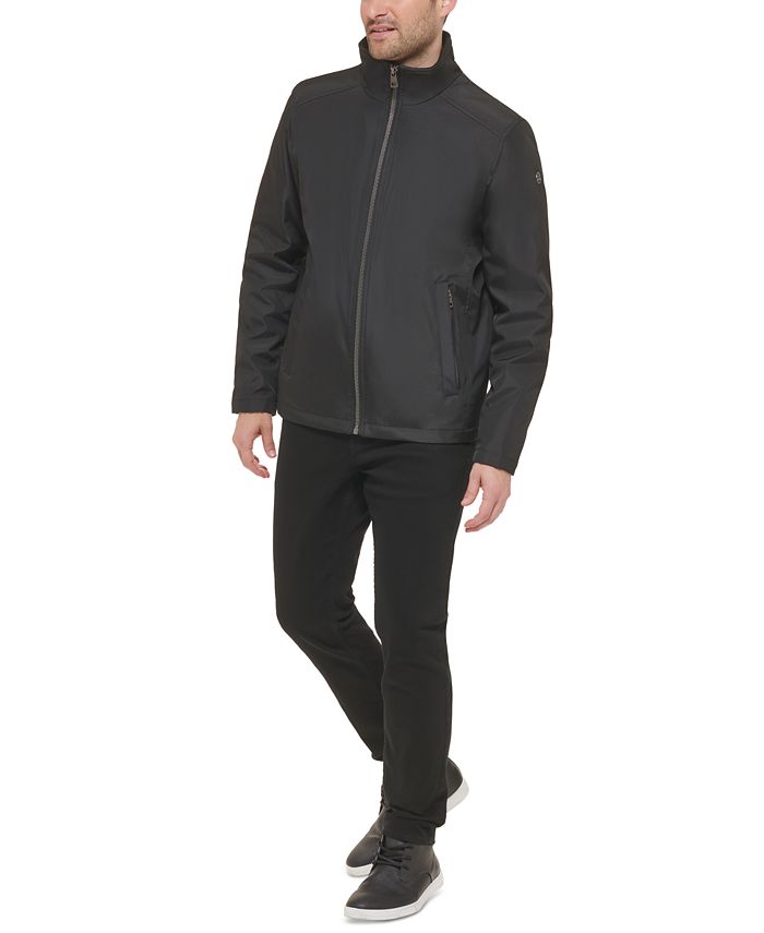 Calvin Klein - Men's Full-Zip Stand-Collar Jacket