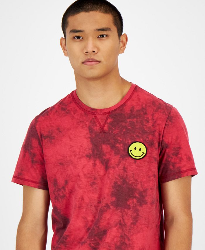 Sun + Stone Men's TieDyed Smiley Patch Pajama TShirt, Created for Macy's & Reviews Pajamas