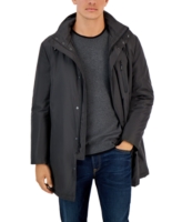 Calvin Klein Men's Slim-Fit Extreme Raincoat - Charcoal