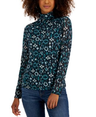 INC International Concepts - Petite Mesh Turtleneck