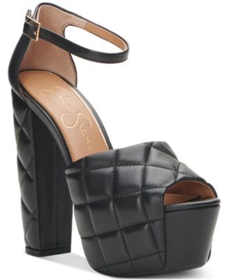 Jessica Simpson - Women's Dameka Ankle-Strap Platform Sandals