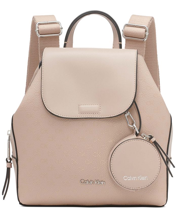 Calvin Klein Millie Matte Shine Logo Backpack & Reviews - Handbags &  Accessories - Macy's