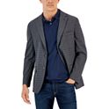 Tommy Hilfiger Men's Check Sport Coats (Various Sizes in Charcoal/Brown)