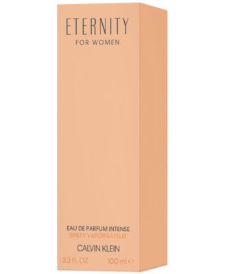 Calvin Klein Eternity Eau de Parfum Intense, 3.3 oz.