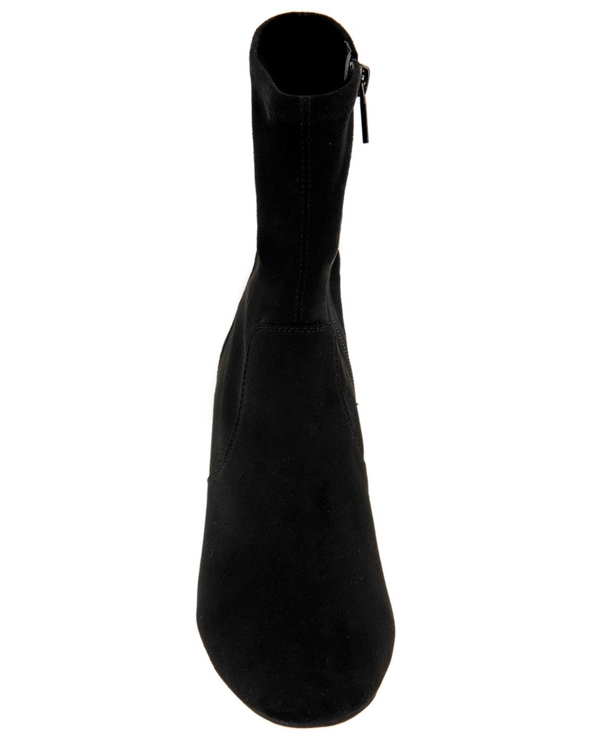 Kenneth Cole Reaction Women's Road Stretch Block Heel Booties In Concrete