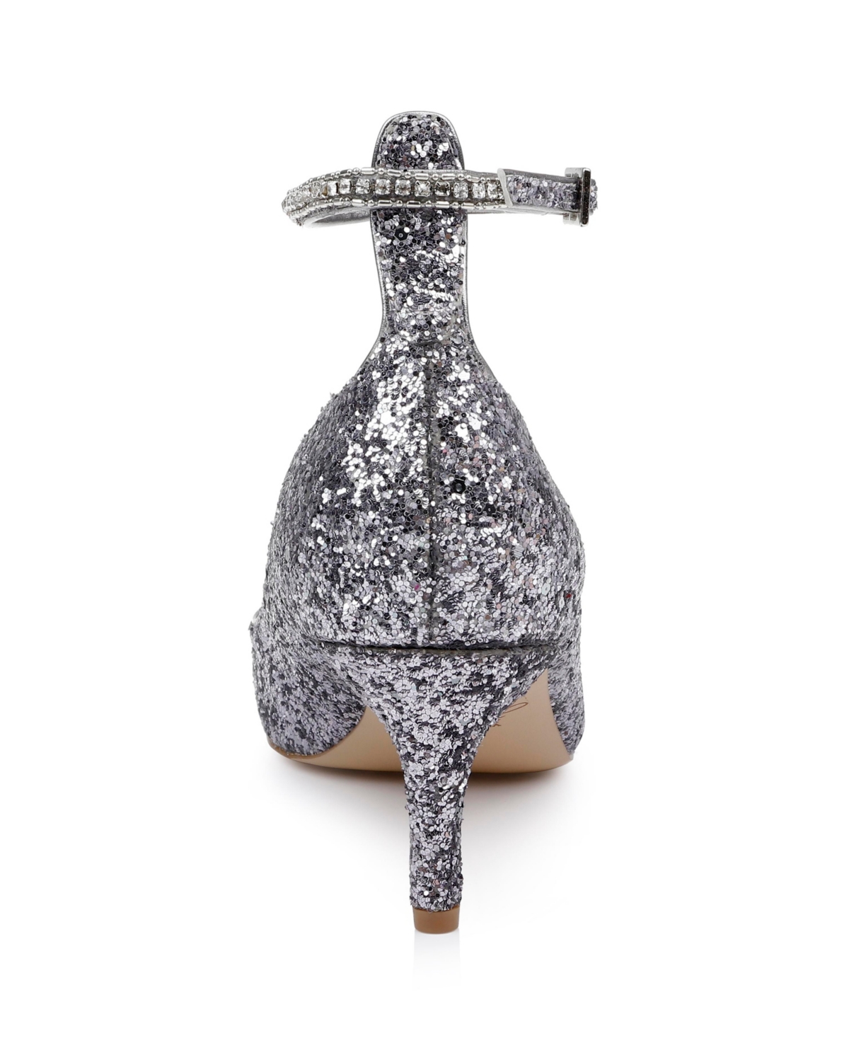 Jewel Badgley Mischka Women's Jamila Ankle Strap Evening Pumps