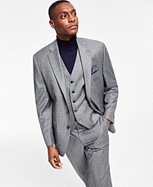 Men's Wool Flannel Classic-Fit Suit Jacket