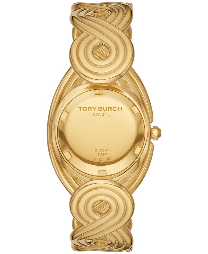 Tory Burch Women's The Miller Braided GoldTone Stainless Steel