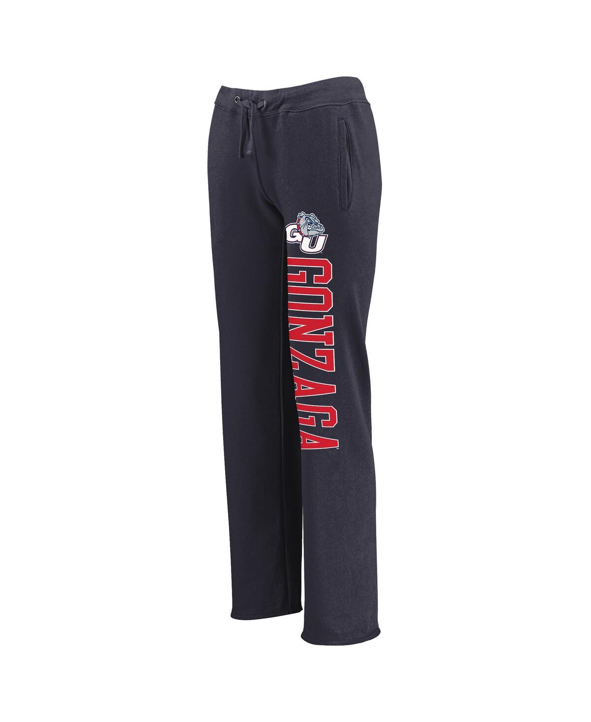 Women's FanaticsGonzaga Bulldogs Sideblocker Sweatpants - Navy
