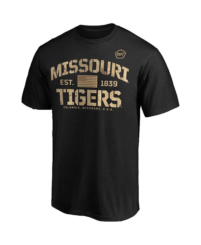 Fanatics Men's Branded Black Missouri Tigers OHT Military-Inspired ...