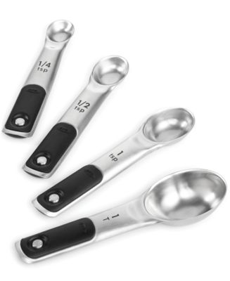 OXO Stainless Steel Magnetic Measuring Spoon Set - The Peppermill