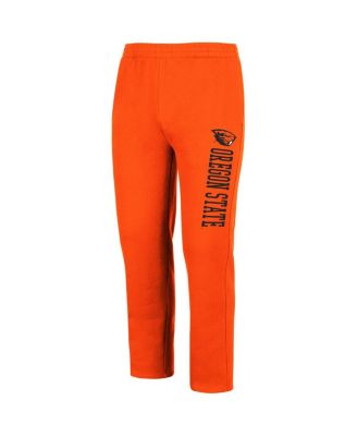 Men's Orange Oregon State Beavers Fleece Pants