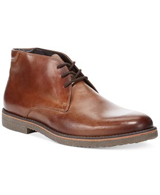 Alfani Lancer Leather Chukka Boots - All Men's Shoes - Men - Macy's