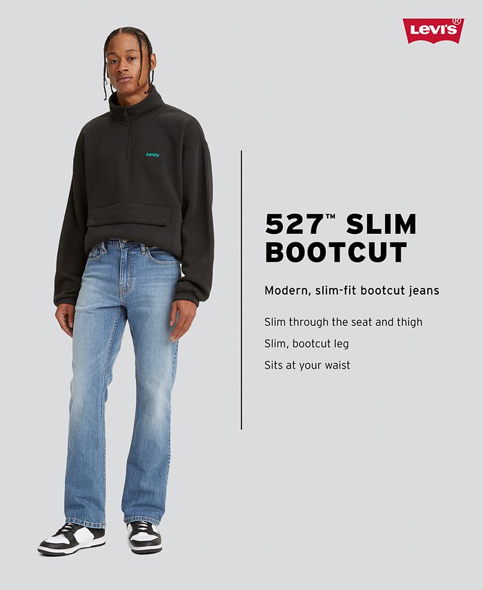 Levi's Men's 527 Slim Bootcut Stretch Low Rise Slim Fit Boot Cut