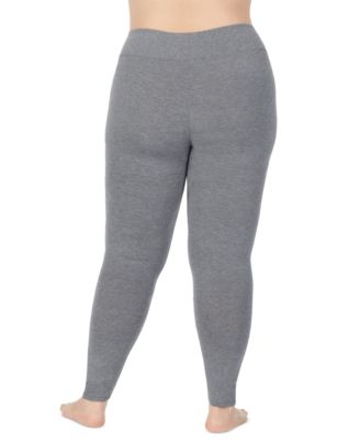Plus Size Softwear with Stretch High-Waist Leggings