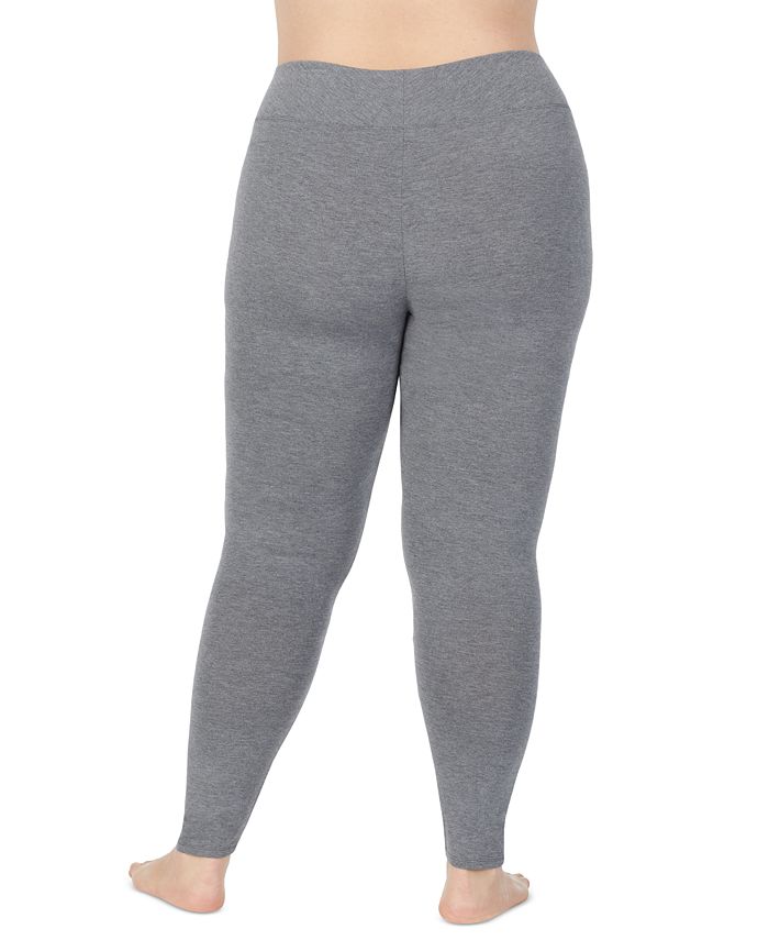 Cuddl Duds Softwear with Stretch High-Waist Leggings - Macy's