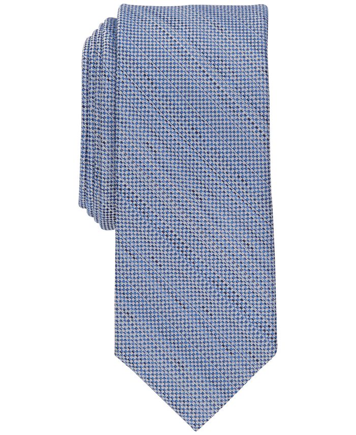 Bar III Men's Meadow Skinny Textured Tie, Created for Macy's - Macy's