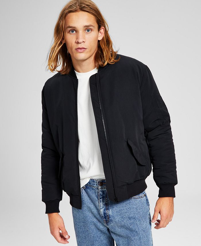 Ring of Fire Men's Bomber Jacket, Created for Macy's - Macy's