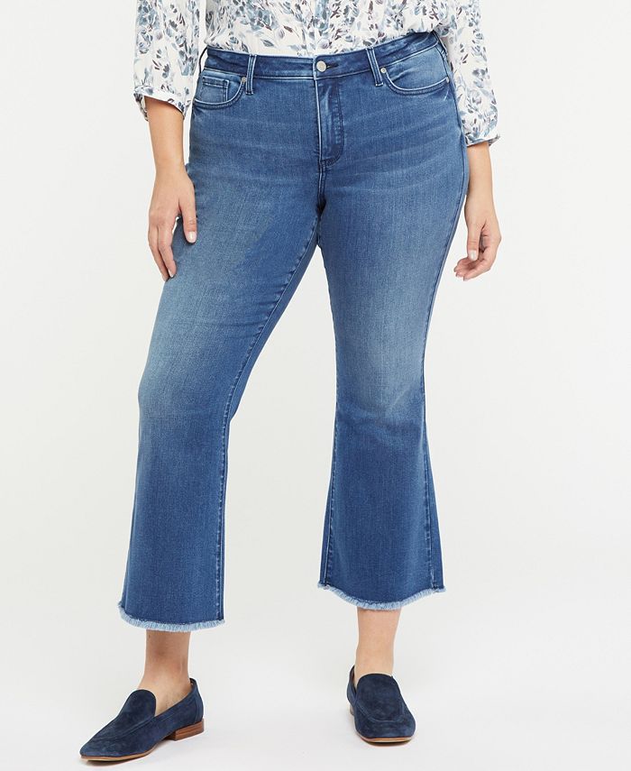 NYDJ Plus Size Ava Flared Ankle Jeans - Macy's