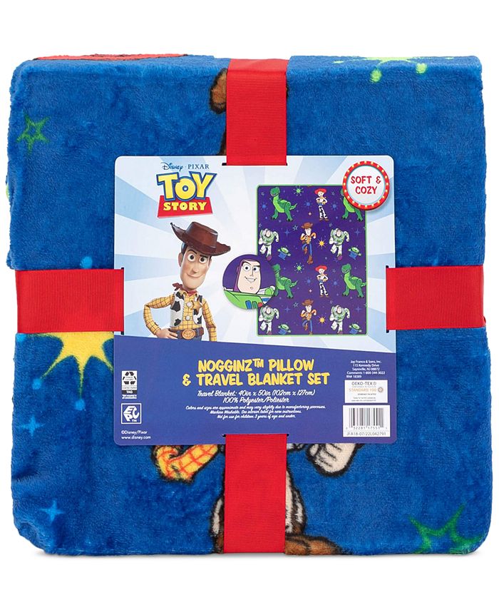 Disney CLOSEOUT! Toy Story 2-Pc. Pillow & Blanket Nogginz Set - Macy's