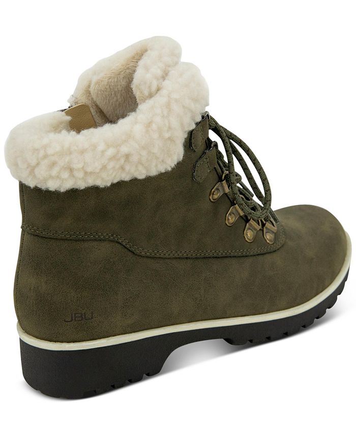 JBU Women's Blue Creek WaterResistant LaceUp Booties Macy's