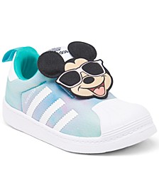 Little Kids Mickey Disney Superstar 360 Casual Sneakers from Finish Line