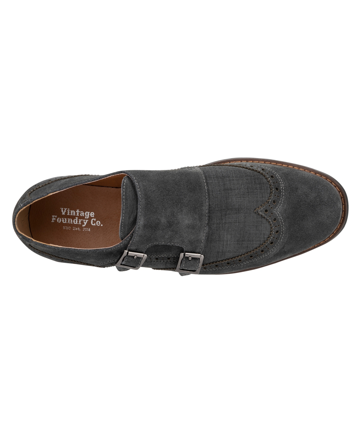 Vintage Foundry Co Men's Simon Monk Strap Shoes