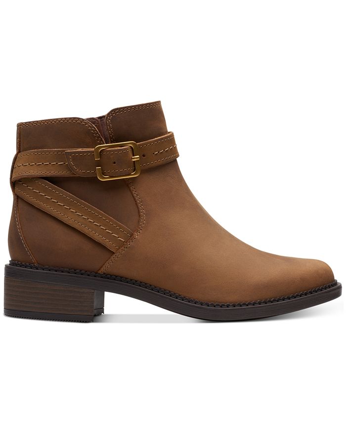 Clarks Women's Maye Strap Booties Macy's