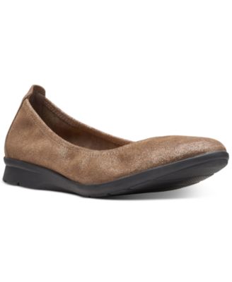 Clarks flats best sale