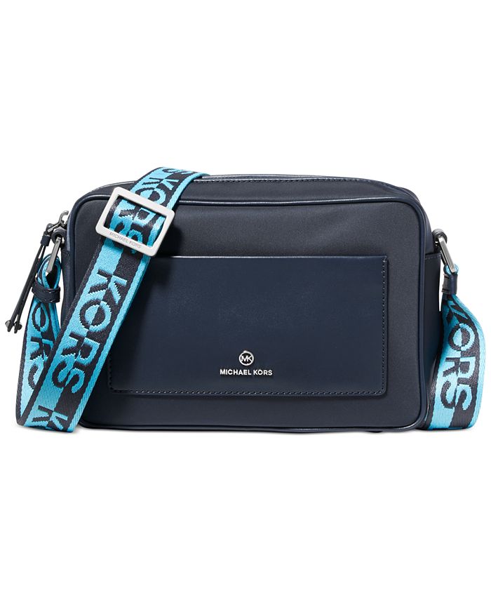 Nylon Logo Jet Set Charm Large Webbing Crossbody