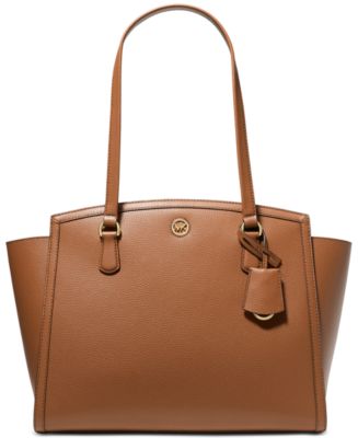 Michael Kors Logo Chantal Large Tote Bag - Macy's