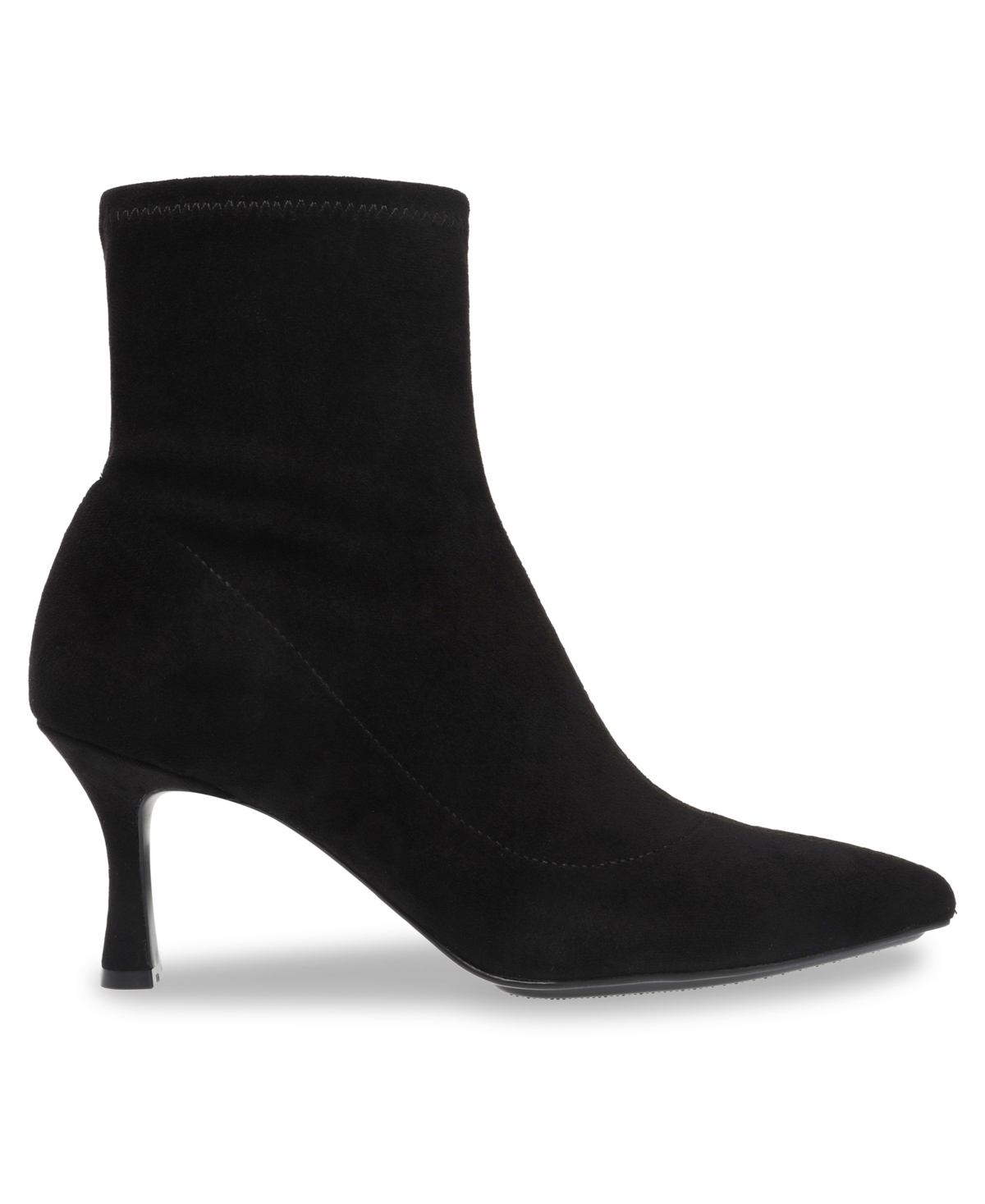 Anne Klein Reese Pointed Toe Boot In Black