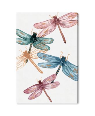 Flying Insects Wings Giclee Print on Gallery Wrap Canvas Art