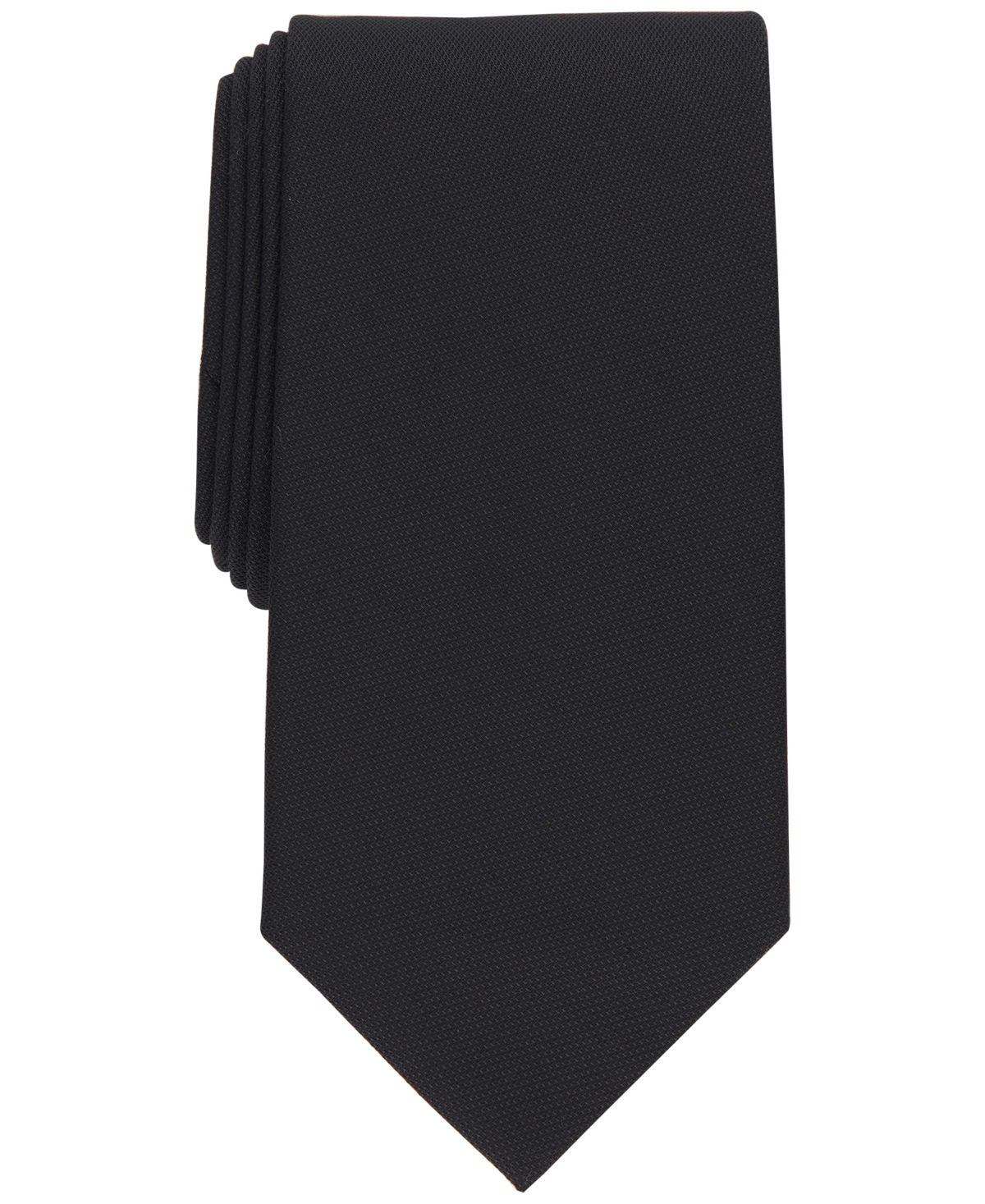 Perry Ellis Men's Connor Classic Solid Tie In Black