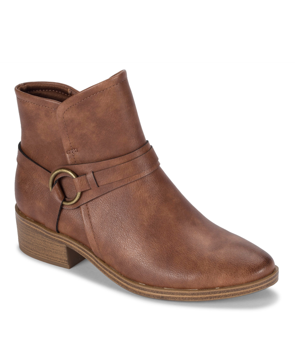 Baretraps Women's Faux Leather Marshall Bootie With Metal Ring Women's