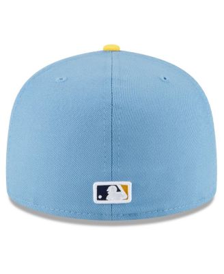Men's Powder Blue Milwaukee Brewers City Connect 59FIFTY Fitted Hat