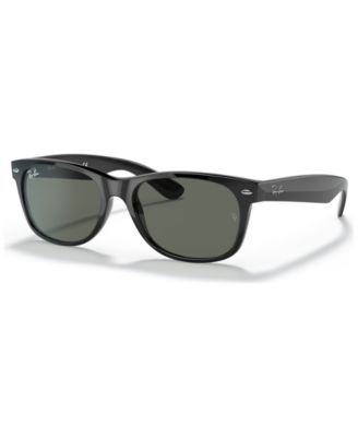 Unisex Low Bridge Fit Sunglasses, RB2132F NEW WAYFARER CLASSIC 58