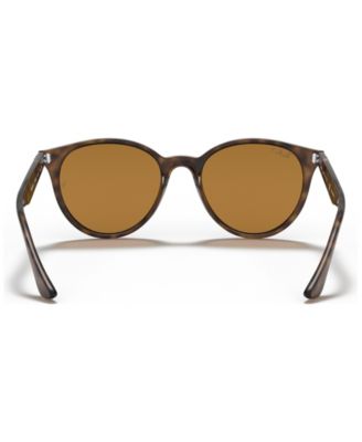 Unisex Polarized Low Bridge Fit Sunglasses, RB4305F 53