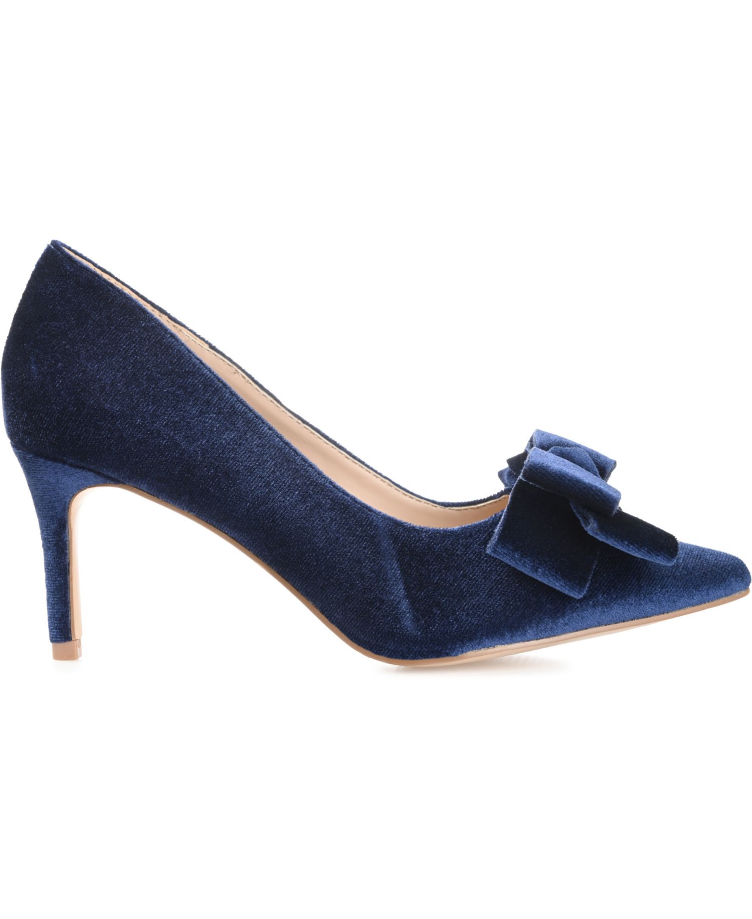Women's Crystol Bow Pointed Toe Dress Pumps