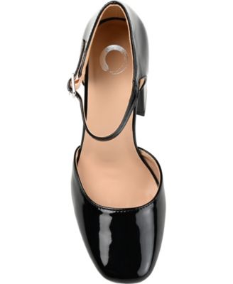 Women's Hesster Block Heel Ankle Strap Pumps