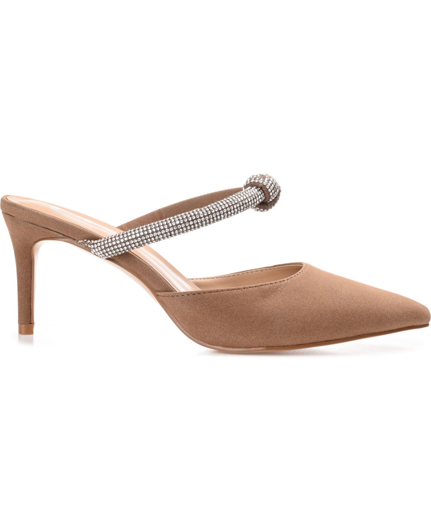 Women's Lunna Rhinestone Knot Slip-On Dress Pumps