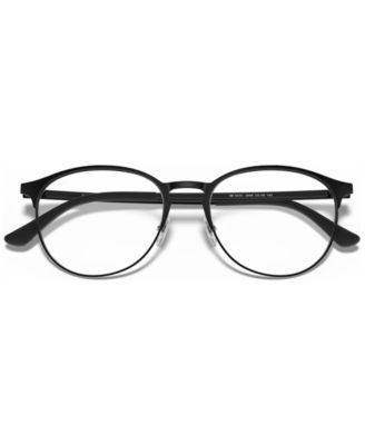 RX6375 Unisex Round Eyeglasses