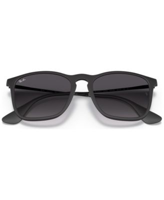 Unisex Low Bridge Fit Sunglasses, RB4187F CHRIS 54