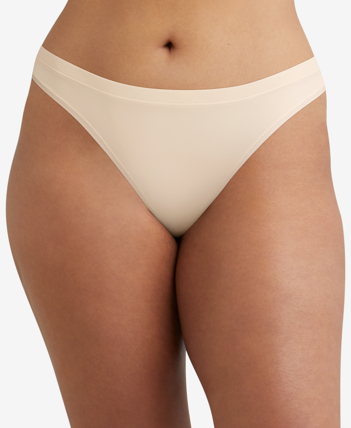 Maidenform Women's Barely There Invisible Look Thong Dmbttg In Wild Cameo