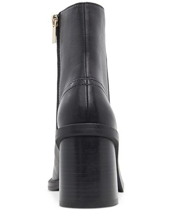 aldo block heel booties