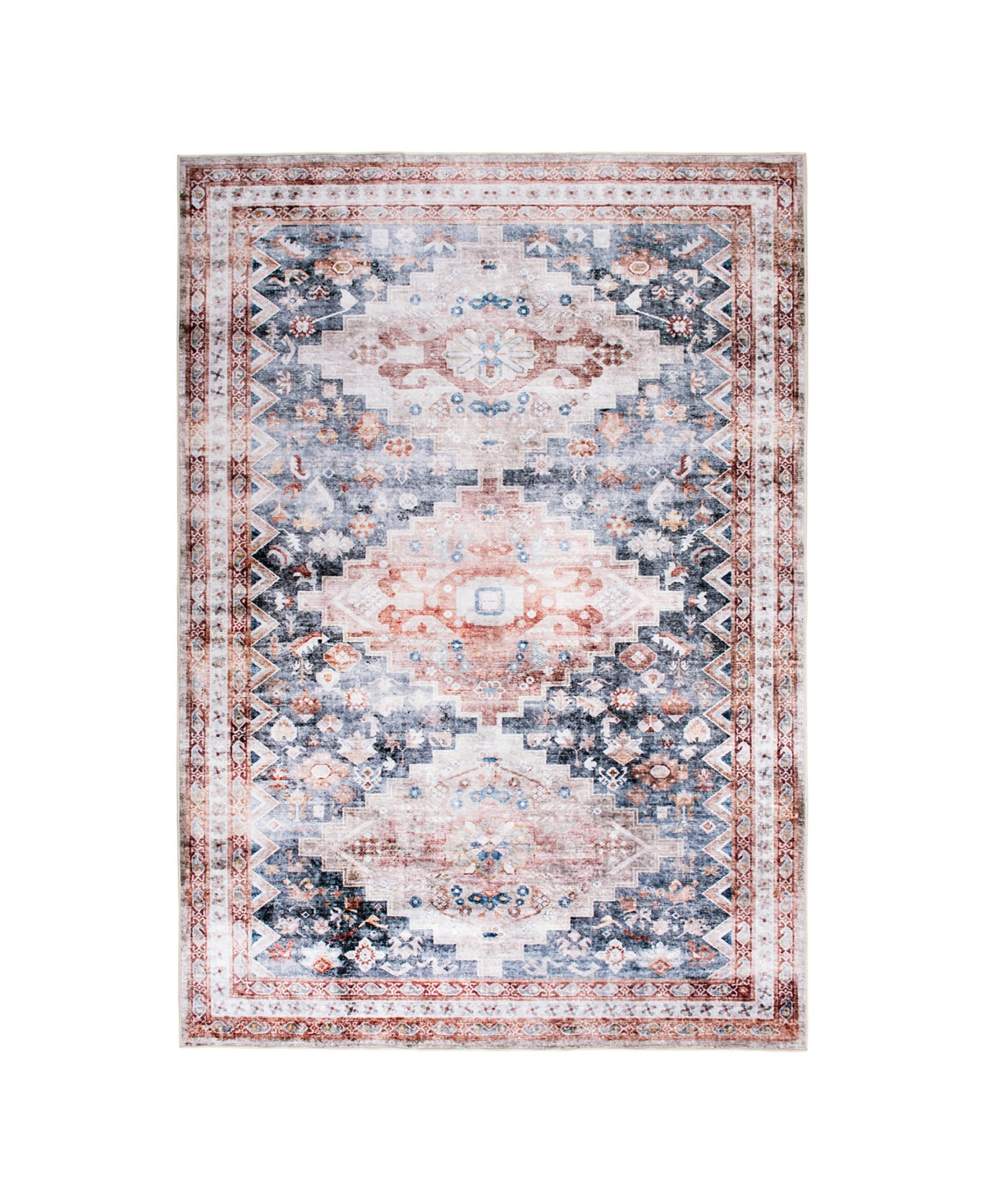 Main Street Rugs Craley 7023 7'10in x 10' Area Rug - Multi