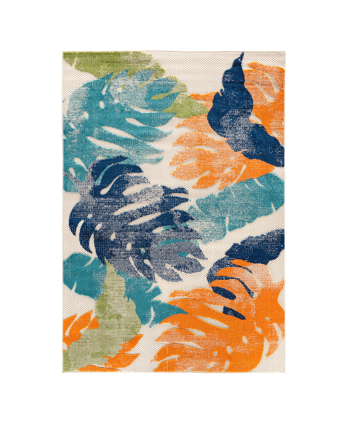 Main Street Rugs Dodds 5553 7'10in x 10' Outdoor Area Rug - Multi