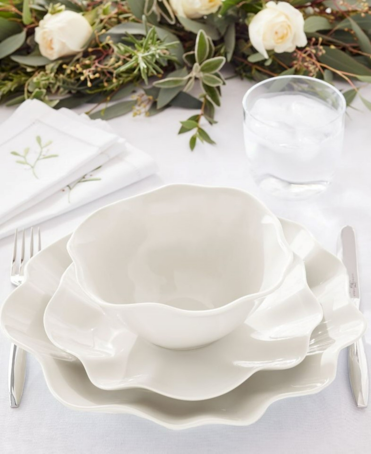 Sophie Conran Floret 12 Piece Dinnerware Set, Service for 4