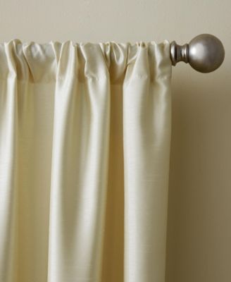 Versailles Faux Silk Blackout Window Curtain