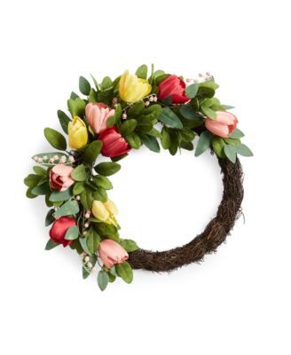 Charter Club - Artificial Tulip Wreath
